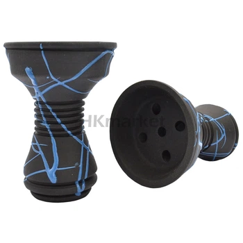 Чаша для кальяна Gusto Bowls Killa Bowls BLACK Glaze Blue