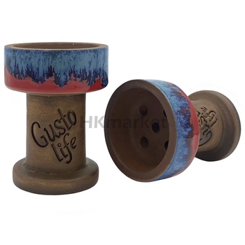 Чаша для кальяна Gusto Bowls Rook Red Blue