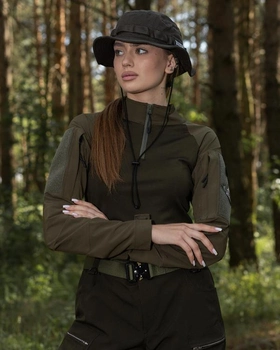Женская рубашка тактическая BEZET Combat хаки - M