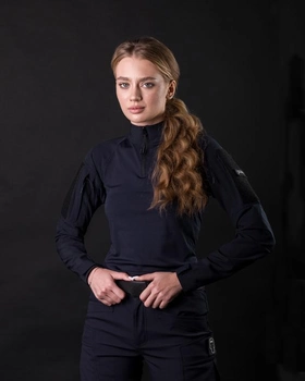 Рубашка тактическая женская BEZET Combat синий - XS