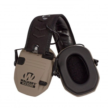 Навушники тактичні активні шумозаглушувальні Walker's Razor Slim Electronic Muffs (WRS-FDE)
