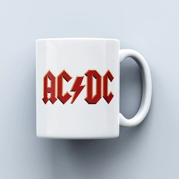 Чашка з емблемою групи AC/DC 330 мл