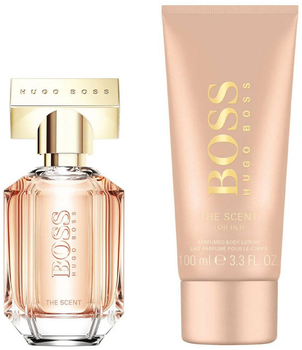 Zestaw damski Hugo Boss The Scent For Her Woda perfumowana damska 50 ml + Lotion do ciała 100 ml (3616303428624)