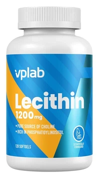Лецитин VPlab Lecithin 1200мг 120 капсул