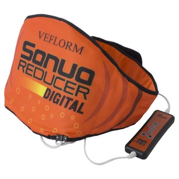 Пояс для схуднення Velform Sauna Reducer з пультом дистанційного керування унісекс Помаранчевий
