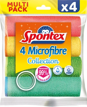 Серветки Spontex Multi Pack з мікрофібри 30х30 см 4 шт (3384121223027)