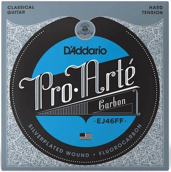 Струны для классических гитар D'Addario EJ46FF PRO-ARTE CARBON HARD TENSION