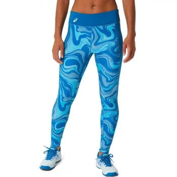 Леггинсы Asics WOMEN GRAPHIC TIGHT S синий c-2042A270-413