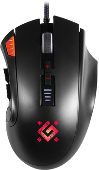 Мышь Defender Oversider GM-917 RGB, 12 кнопок, 12000dpi (52917)