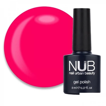 Гель-лак NUB 250 Fuchsia Flock розовая фуксия 8 мл (962002092196)