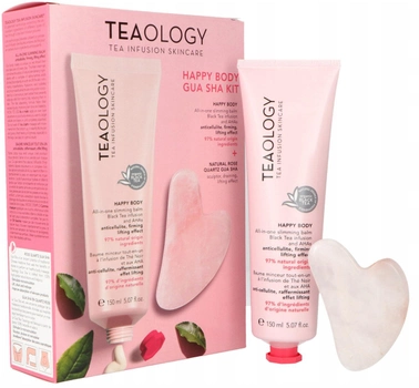 Zestaw dla kobiety Teaology Zestaw Body Slimming Balm 150 ml + Gua Sha (8050148502661)
