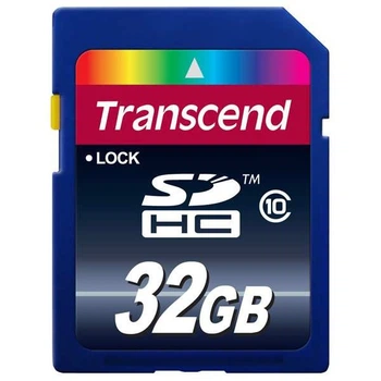 Карта памяти Transcend SD HC 32 GB 10 Class
