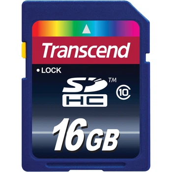 Карта памяти Transcend SD HC 16 GB 10 Class