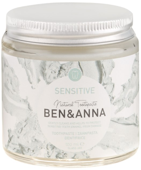 Naturalna pasta do zębów Ben & Anna Natural Sensitive Toothpaste 100 ml (4260491220523)