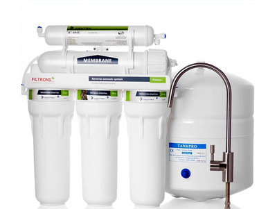 Фильтр обратного осмоса с насосом Filtrons Premium RO-5-BP