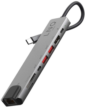 USB-хаб Linq USB Type-C 8-in-1 (LQ48010)