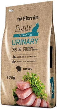 Sucha karma dla dorosłych kotów ze schorzeniami nerek Karma fitmin purity urinary z smakiem indyka 10 kg (8595237013494)