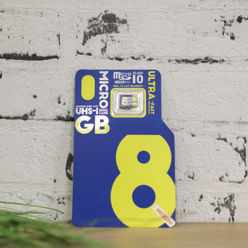 Карта пам'яті Moxom micro SD 8GB (10cl) DK08