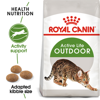 Сухий корм для дорослих котів Royal Canin fhn outdoor зі смаком птиці 4 кг (3182550707381)