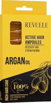Активные ампулы для волос Revuele Hair Care с аргановым маслом 8x5 мл (5060565104617)