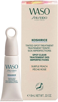 Коректор для обличчя Shiseido Waso Koshirice Tinted Spot Treatment Subtle Peach 8 мл (730852178779)
