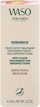Коректор для обличчя Shiseido Waso Koshirice Tinted Spot Treatment Subtle Peach 8 мл (730852178779)
