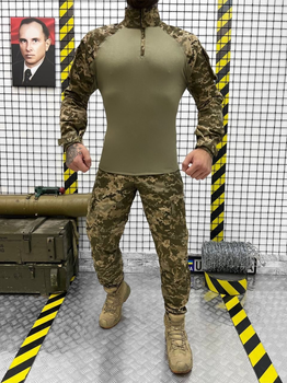 Тактичний військовий комплект Corsa ( Убакс + Штани ), Камуфляж: Піксель ЗСУ, Розмір: XL