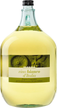 Вино Colli Amerini Vino Bianco de Italia сухое белое 5 л 11% (8009489040066_8011510031653)