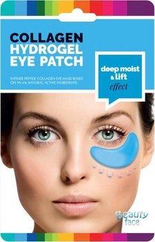 Патчі під очі Beauty Face Collagen Hydrogel Eye Patch 8 г (5902596328634)