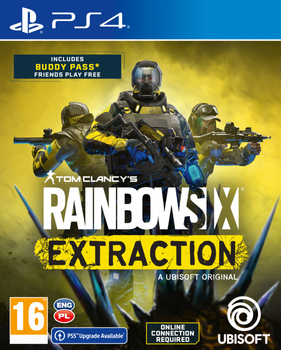 Гра PS4 Tom Clancy's Rainbow Six Extraction (Blu-ray) (3307216144670)