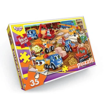 Пазлы для детей Danko Toys мягкие 35 элементов S35-10-07 Danko Toys (S35-10-07)