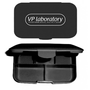 Таблетница VPLab Pill Box Черный