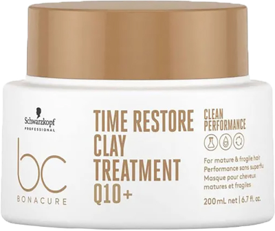 Maska do włosów Schwarzkopf Bc Time Restore Q10 Clay Treatment 500 ml (4045787726275)