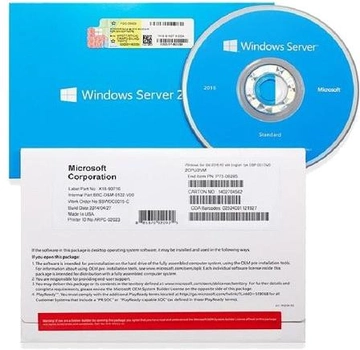 Microsoft Windows Server 2019 Essentials x64 English 1-2CPU DVD ОЕМ (G3S-01299)