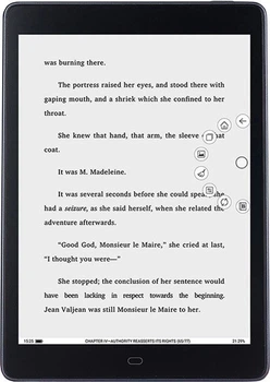 Електронна книга з підсвічуванням AirBook Universe Grey (744766593136)