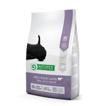 Cухий корм для собак Nature's Protection Adult Small Breeds 7,5 кг - ягня