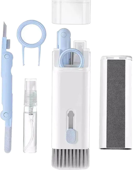 Багатофункціональний набір XoKo Clean set 100 для чищення електроніки та гаджетів Синій (XK-CS100-BLU)
