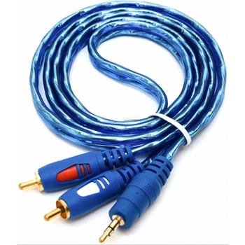 Кабель Value S0662 AUX 3.5мм - RCAx2 M/M 1.5м Premium