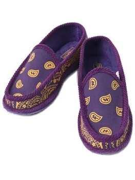 Мужские слипоны TROOPER AMERICA KS-002 purple yellow 43 (M10/W12) 28,8 см фиолетовые с желтым