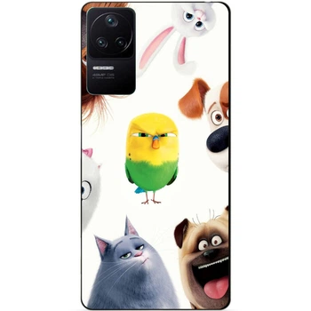 Силиконовый чехол Candy для Xiaomi Poco F4 с рисунком Тайнная Жизнь Домашних Животных