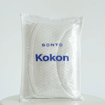 Простирадло до ергономічного матраца SONTO Kokon молочне 69х40х15