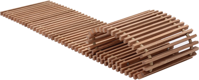 Решетка для конвектора KONVEKA GR 160-22 OAK дуб