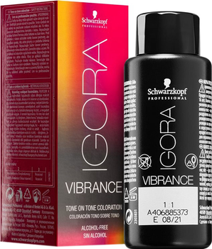 Фарба для волосся Schwarzkopf Igora Vibrance 0-88 Концентрований червоний 60ml (7702045561609)