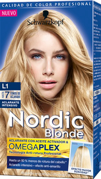 Farba do włosów Schwarzkopf Nordic Blonde L1 Intensive Rinse (4015000217095)