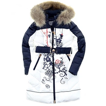 Пальто зимнее для девочки Kiko/Donilo SS3751 164 см Белый