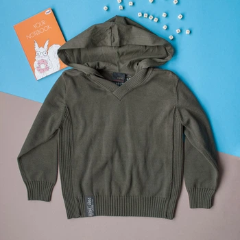 Джемпер для хлопчика Hawk Kids Val8 110 см Хакі
