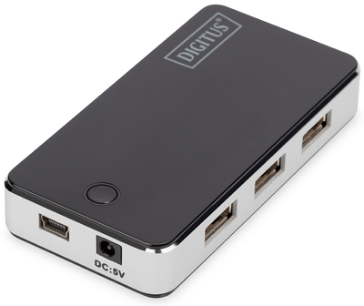 Hub USB Digitus miniUSB 7-w-1 (DA-70222)