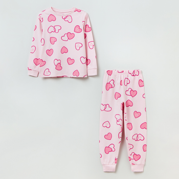 Піжама (футболка з довгими рукавами + штани) дитяча OVS Pyjama Sp 3/ Fairy Tale 1821578 122 см Pink (8056781581254)