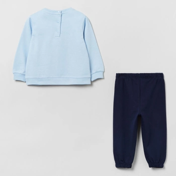 Komplet (bluza + spodnie) dla dzieci OVS Jogging Set Insignia Blu 1817504 92 cm Blue/Light Pink (8056781509807)