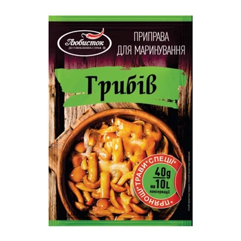 Приправа для маринования грибов Любисток 40г